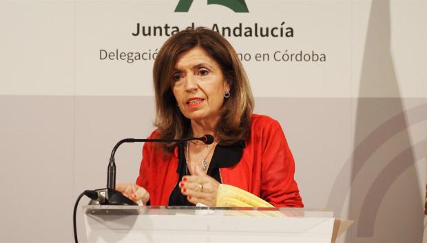 La delegada de Salud y Consumo de la Junta de Andalucía en Córdoba, María Jesús Botella.
SALUD ANDALUCÍA ESPAÑA EUROPA CÓRDOBA
JUNTA DE ANDALUCÍA