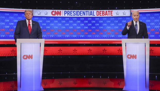 Biden y Trump se han medido en el primer debate electoral