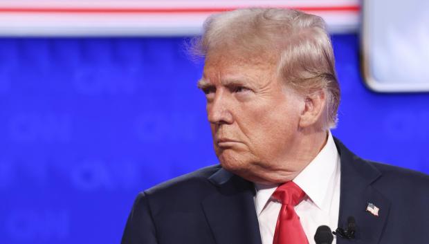 El candidato republicano, Donald Trump