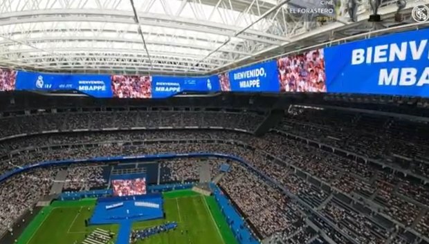 Lleno absoluto para ver a Kylian Mbappé