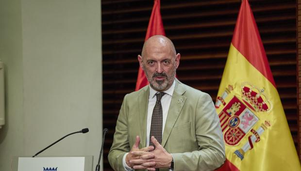 El rector de la Universidad Complutense de Madrid, Joaquín Goyache