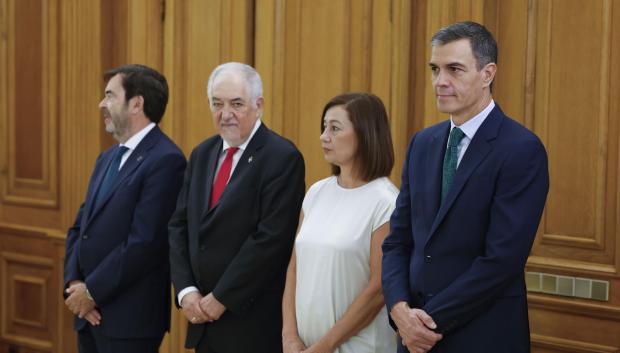 Sánchez, Armengol, Pumpido, y Guilarte