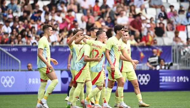 La selección española sub-23 ganó con solvencia ante la República Dominicana