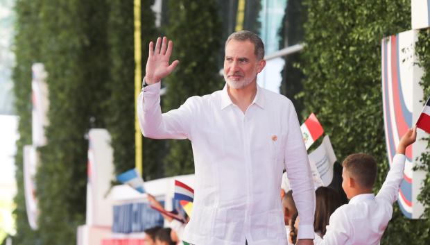Felipe VI en Republica Dominacanaen la XXVIII Cumbre Iberoamericana.