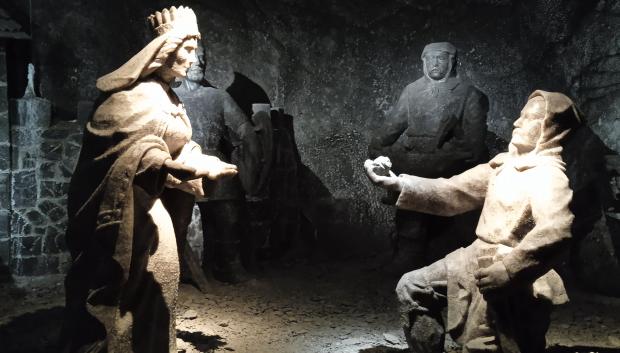 Santa Kinga y el anillo descubierto en Wieliczka