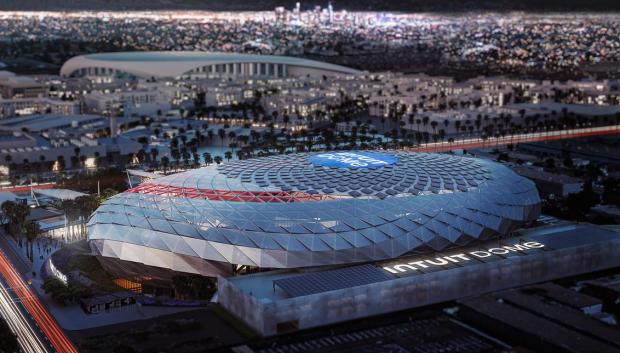 Apenas un kilómetro y medio separan el SoFi Stadium y Intuit Dome
