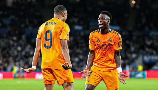 Mbappé y Vinicius cada vez se compenetran mejor