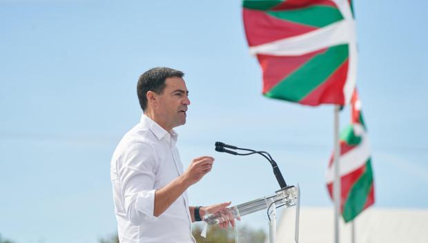 El lendakari, Imanol Pradales asiste al Alderdi Eguna, el Día del Partido PNV