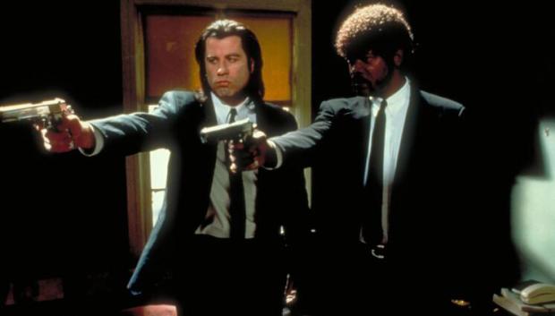 Travolta y Jackson en Pulp Fiction