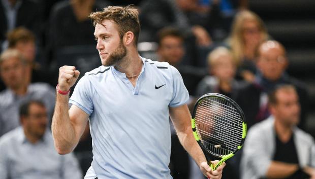 Jack Sock en una imagen de archivo en el Masters 1000 de París-Bercy