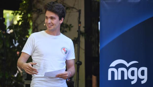 El presidente de NNGG del PP en Madrid, Ignacio Dancausa