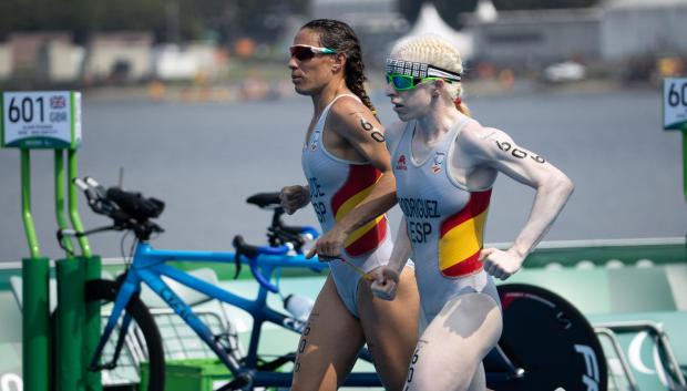 La triatleta paralímpica Susana Rodríguez