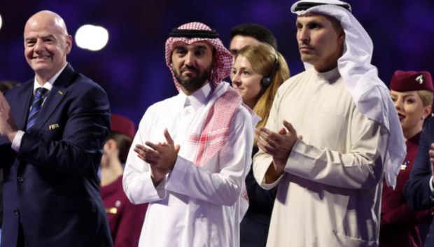 Gianni Infantino, en Arabia Saudí