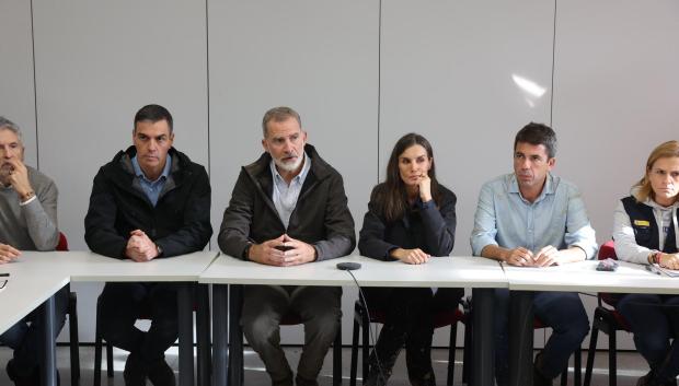 Los Reyes, en la reunión del Centro de Coordinación Operativa Integrado (CECOPI) de la Comunidad Valenciana