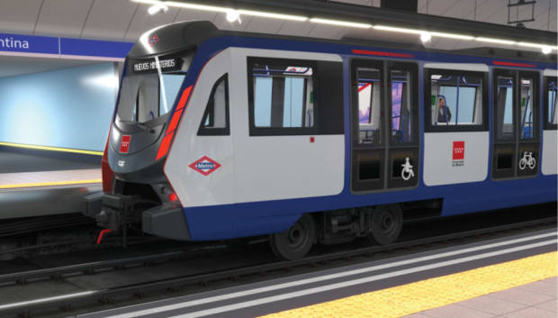 Vistazo del nuevo tren autónomo de Metro de Madrid que circulará por la Línea 6