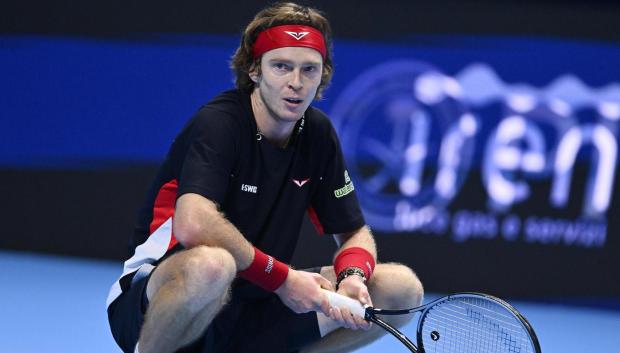 Rublev jugó un buen partido, pero acabó derrotado