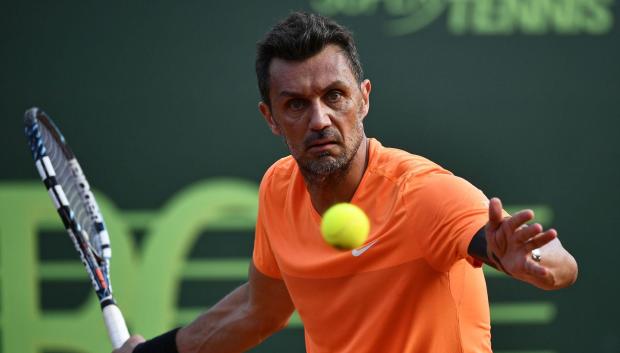 El exfutbolista Paolo Maldini también jugó un torneo de tenis profesional en el año 2017