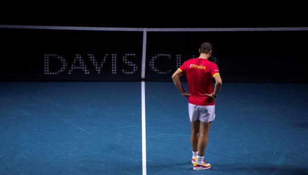 Rafa Nadal tras caer eliminado