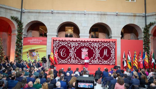 La presidenta de la Comunidad de Madrid, Isabel Díaz Ayuso