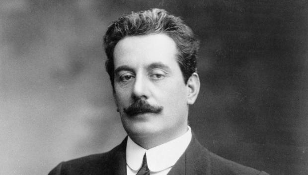 El compositor Giacomo Puccini