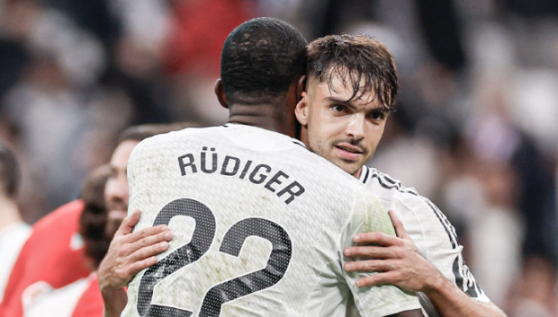 Raúl Asencio está formando pareja con Antonio Rüdiger