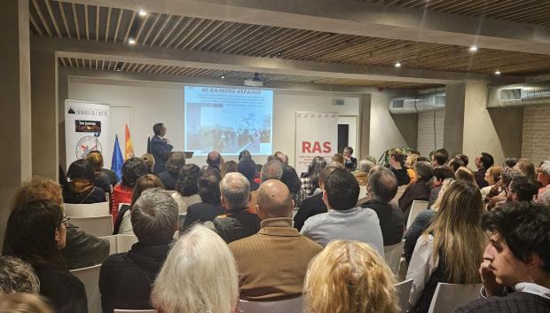 El Teniente Coronel César Muro da una conferencia sobre el Camino Español