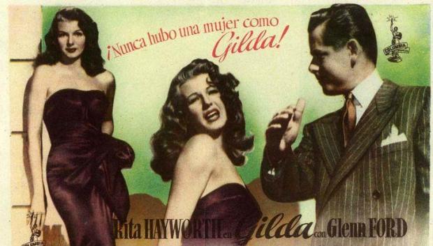 Lobby card español de Gilda