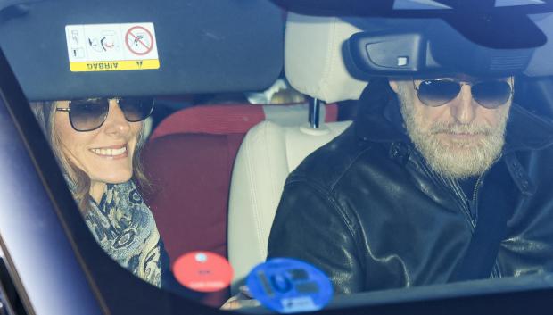 Telma Ortiz and Robert Gavin Bonnar in Madrid on Monday, 6 January 2025.