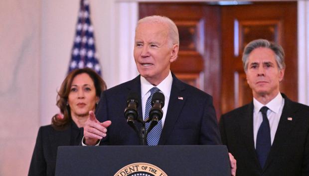 Joe Biden en su mensaje a la nación
