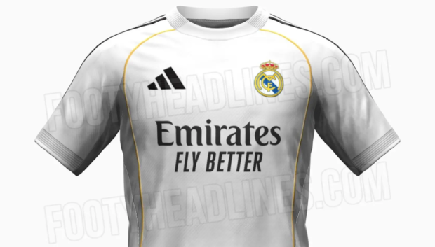 Esta será la primera equipación del Real Madrid el próximo año