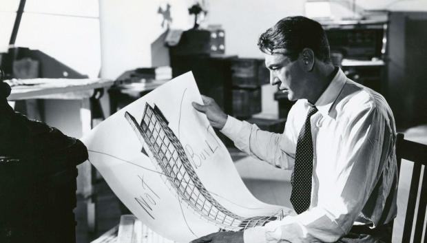 Gary Cooper protagonizó El manantial en 1949