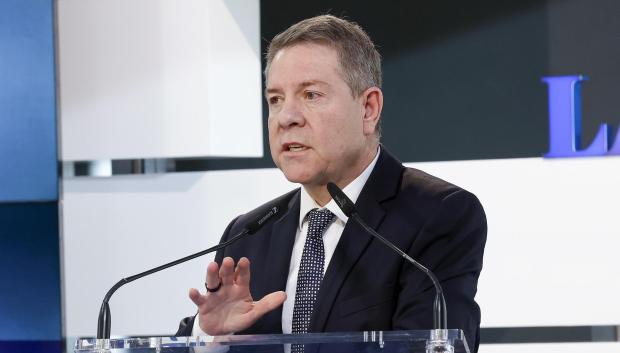 El presidente de la Junta de Castilla-La Mancha, Emiliano García Page