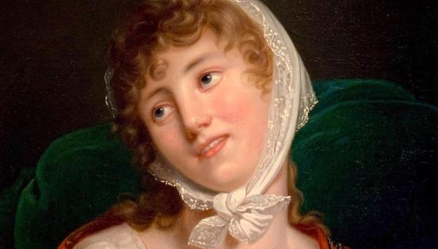 Retrato de María Walewska. Obra de Robert Lefèvre
