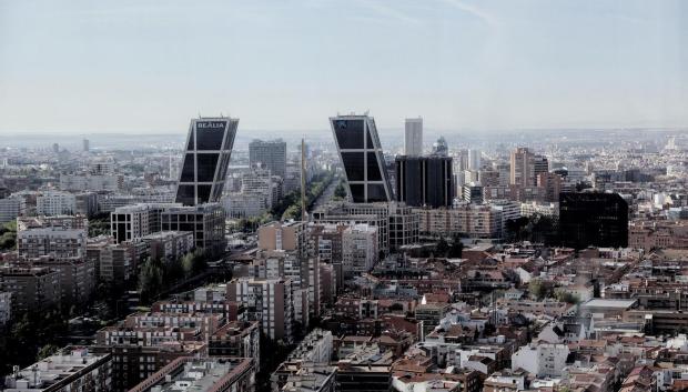 Vista panorámica de Madrid