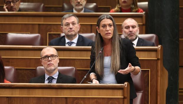 La portavoz de Junts en el Congreso, Miriam Nogueras