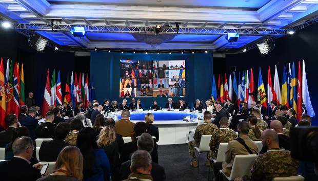 Reunión este lunes entre los aliados en Kiev