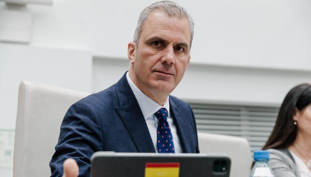 El portavoz de Vox en el Ayuntamiento de Madrid, Javier Ortega Smith