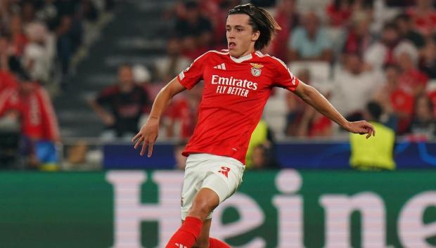 Álvaro Carreras es uno de los mejores futbolistas del Benfica