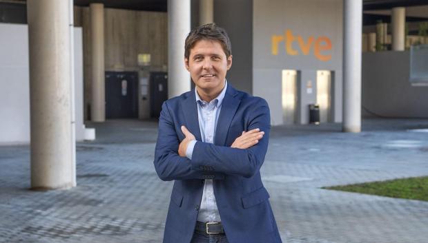Jesús Cintora, durante su anterior etapa en TVE como presentador de Las cosas claras