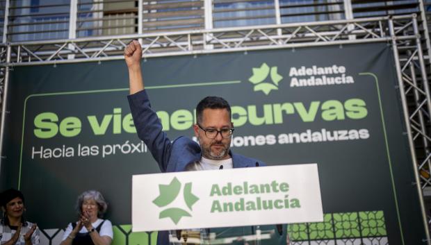 José Ignacio García será el candidato de Adelante Andalucía en las próximas elecciones andaluzas