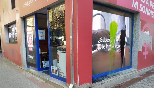 Vandalizan de nuevo el Refugio Provida que ofrece ayuda a las mujeres que quieren una alternativa al aborto