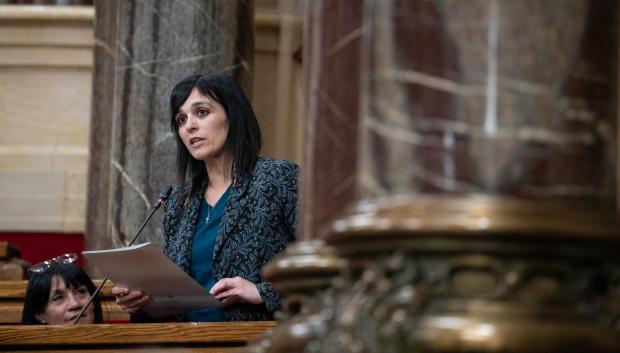 La líder de Aliança Catalana, Silvia Orriols, en el Parlament