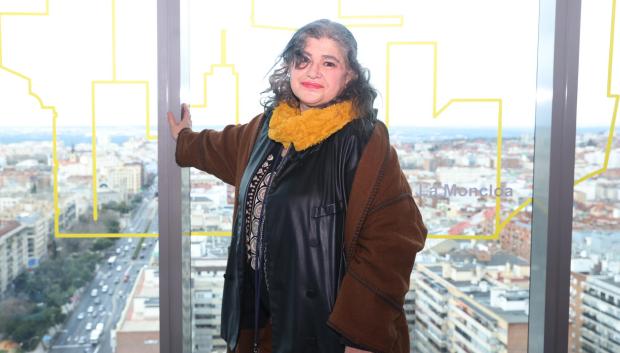 La escritora Lucía Etxebarria asistiendo a los premios Autonomía Personal en Madrid el viernes 21 de marzo de 2025