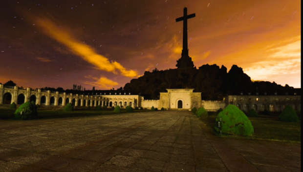 Atardece en el Valle de los Caídos