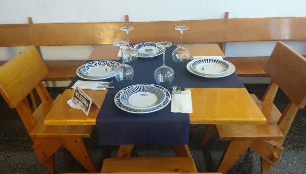 Mesa de Sargadelos en Sada