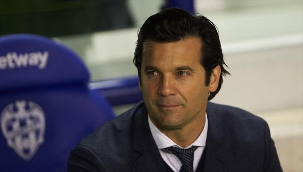 Santiago Hernán Solari, en su etapa como entrenador del Real Madrid