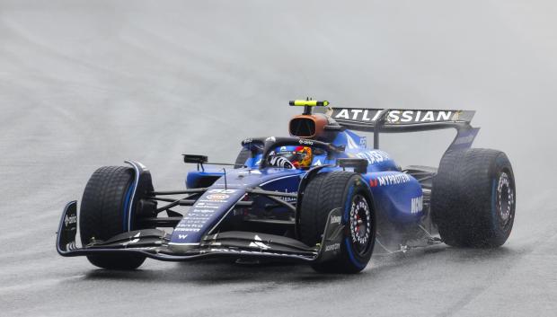 El español Carlos Sainz (Williams) firmó su mejor actuación con su nueva escudería al clasificar sexto