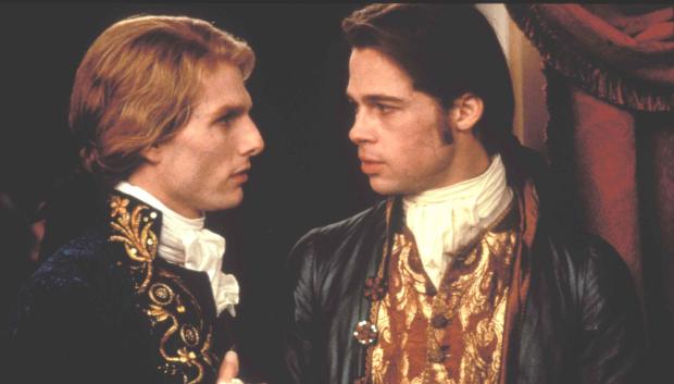 Tom Cruise y Brad Pitt en la película Entrevista con el vampito