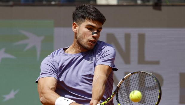 Carlos Alcaraz en el Masters 1000 de Roma