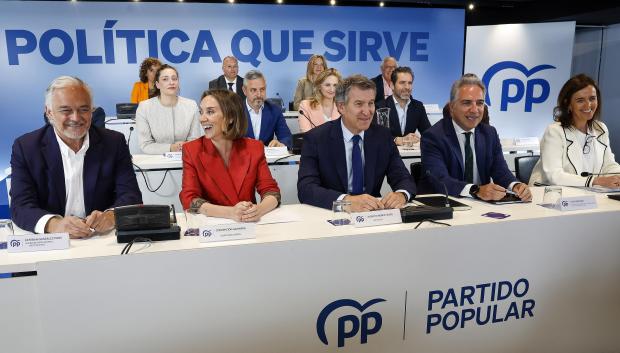 El Comité Ejecutivo Nacional del PP de este lunes